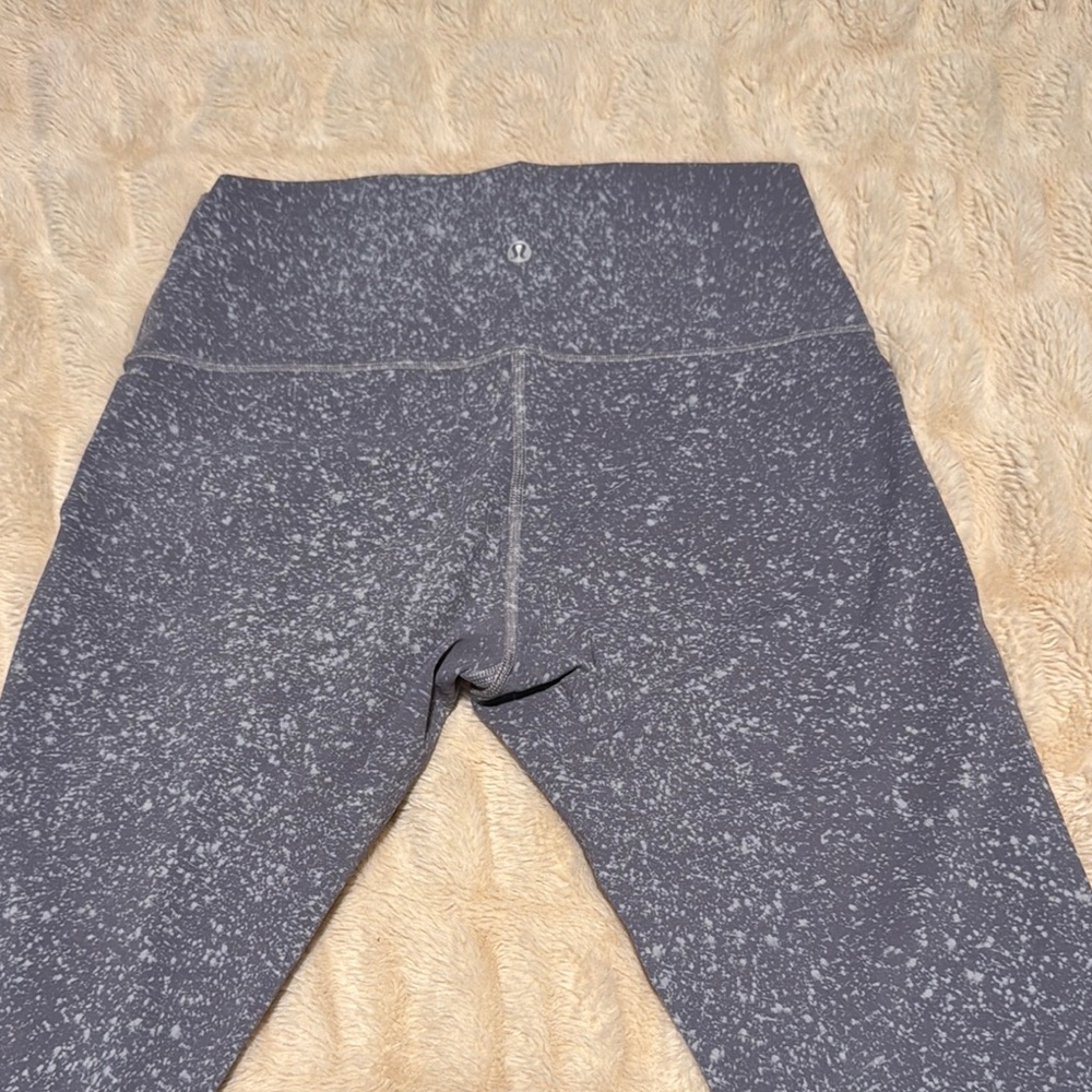lululemon athletica Gray Speckled Leggings
